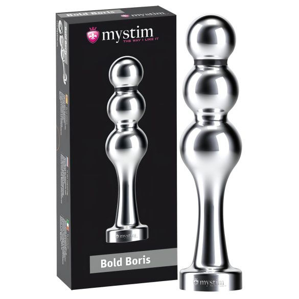 mystim Bold Boris - Dildo de Eletroestimulação com Esferas