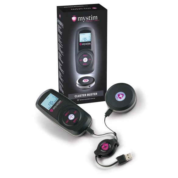 Mystim Cluster Buster - Conjunto de Controle Remoto para Produtos de Eletroestimulação