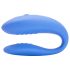 We-Vibe Match - vibrador à prova d'água, recarregável para casais (azul)