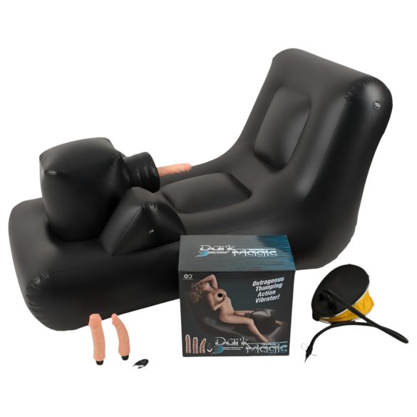 Magia Negra - Máquina de Sexo com Cama (Preta)