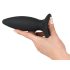 Veludo Negro S - vibrador anal iniciante, recarregável (preto)