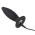 Veludo Negro S - vibrador anal iniciante, recarregável (preto)