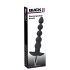 Veludo Negro - Vibrador Anal 5 Pérolas Recarregável (Preto)