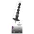 Veludo Negro - Vibrador Anal 5 Pérolas Recarregável (Preto)