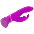 Happyrabbit Curve - Vibrador Impermeável com Estimulador de Clitóris (Roxo)