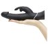 Happyrabbit Realístico - Vibrador À Prova D'Água com Estimulador de Clitóris