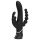 Happyrabbit Triple - Vibrador Recarregável com Estimulador Clitoriano e Anal (Preto)