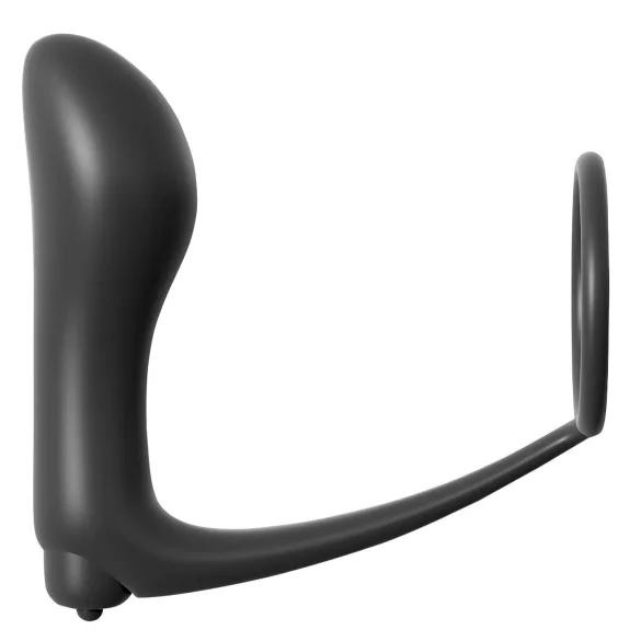 Pipedream - Analfantasy - vibrador anal de dedo com anel peniano (preto)