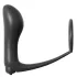 Analfantasy - vibrador anal de dedo com anel peniano - silicone preto
