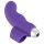 SMILE Finger - ondulações, silicone, vibrador de dedo roxo