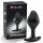 mystim Rocking Force S - plug anal elétrico - pequeno (preto)