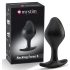 mystim Rocking Force S - plug anal elétrico - pequeno (preto)