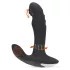 Rebel - vibrador massageador de próstata com esferas rotativas - silicone preto