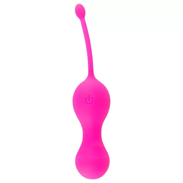 SMILE Love Balls - ovo vibratório recarregável com controle remoto - rosa