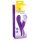 Turbo Rotativo SMILE - vibrador lilás com braço estimulador