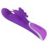 Turbo Rotativo SMILE - vibrador lilás com braço estimulador