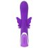 Turbo Rotativo SMILE - vibrador lilás com braço estimulador