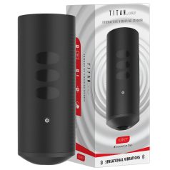   Kiiroo Titan Experience - masturbador interativo recarregável (preto)