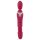 Javida Thrusting - 3 em 1 vibrador e massageador (vermelho)