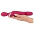 Javida Thrusting - 3 em 1 vibrador e massageador (vermelho)
