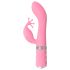 Pillow Talk Kinky - vibrador recarregável com 2 motores para ponto G (rosa)