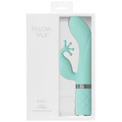   Pillow Talk Kinky - vibrador G-spot recarregável com 2 motores (turquesa)