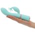 Pillow Talk Kinky - Vibrador recarregável com 2 motores para ponto G (turquesa)