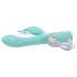 Pillow Talk Kinky - Vibrador recarregável com 2 motores para ponto G (turquesa)