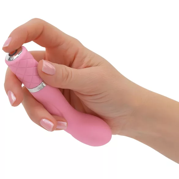 Pillow Talk Racy - vibrador de ponto G estreito recarregável (rosa)