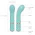 Pillow Talk Racy - Vibrador recarregável ponto G estreito (turquesa)