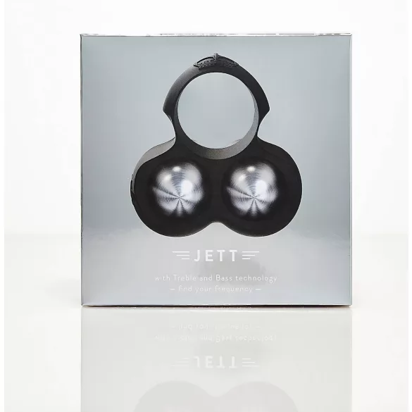 HOT Octopuss JETT - vibrador peniano duplo motor - silicone preto