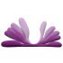 BeauMents Flexxio - Vibrador duplo com 2 motores (roxo)