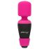 Mini Vibrador PalmPower Pocket - rosa e preto