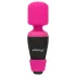PalmPower - vibrador massageador portátil mini - silicone rosa/preto
