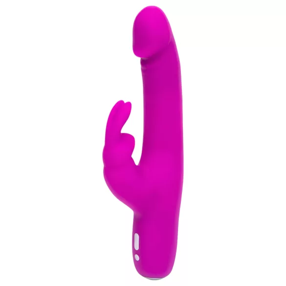 Happyrabbit - vibrador realístico com estimulador de clitóris recarregável