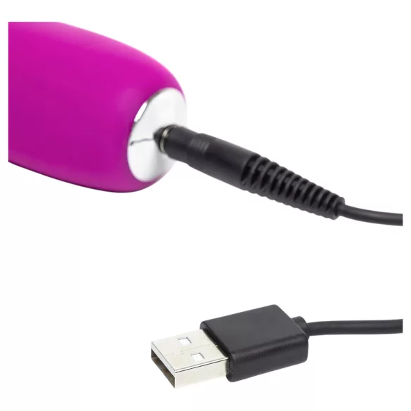 Happyrabbit - vibrador realístico com estimulador de clitóris recarregável