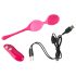 Bolas do Amor SMILE - ovo vibratório rádio 82g (rosa)