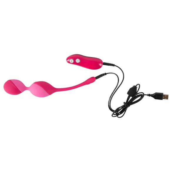 SMILE - ovo vibratório com controle remoto - 82g - rosa