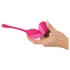 SMILE - ovo vibratório com controle remoto - 82g - rosa