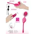 SMILE - ovo vibratório com controle remoto - 82g - rosa