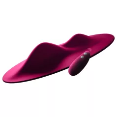   VibePad - vibrador almofada com 2 motores e controle remoto - lilás