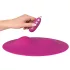 VibePad - vibrador almofada com 2 motores e controle remoto - lilás