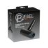 Rebel - Masturbador vibrante com recarga e movimento (preto)
