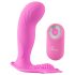 Calcinha Smile G-Spot - vibrador recarregável com controle remoto (rosa)