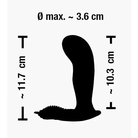 SMILE - vibrador para calcinha ponto G recarregável com controle remoto - rosa