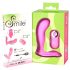 Calcinha Smile G-Spot - vibrador recarregável com controle remoto (rosa)