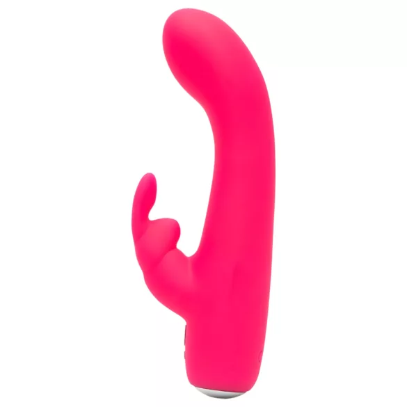 Happyrabbit - vibrador rabbit pequeno recarregável - silicone rosa