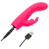 Happyrabbit - vibrador rabbit pequeno recarregável - silicone rosa