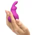 Happyrabbit - vibrador clitóris coelho - silicone lilás