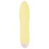 Cuties Mini Yellow - vibrador de silicone recarregável (amarelo)